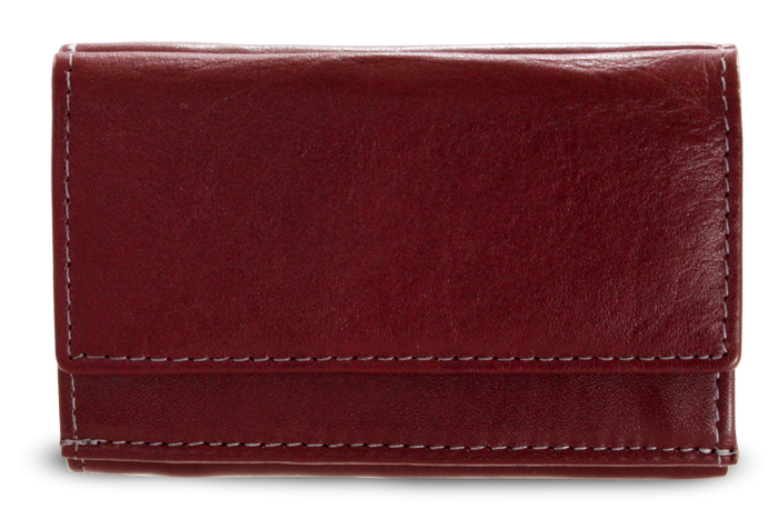 Burgundy dámská kožená mini peněženka 511-4392A-34