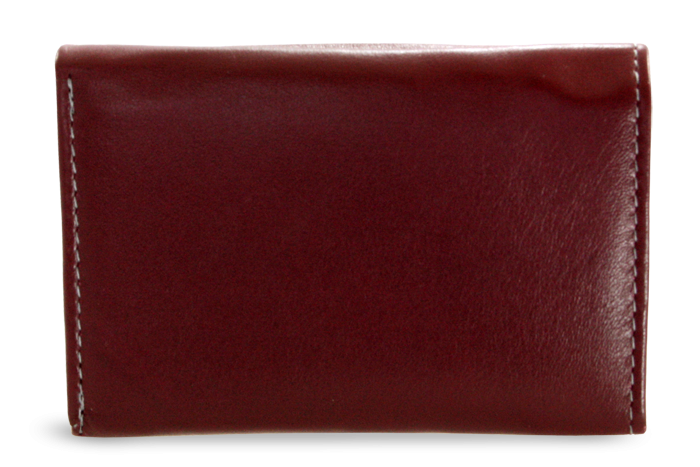 Burgundy dámská kožená mini peněženka 511-4392A-34