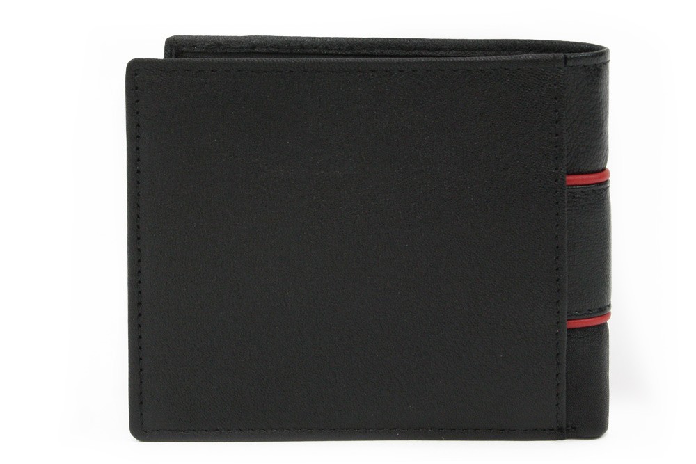 Černá kožená peněženka - dokladovka 513-1302-60/31