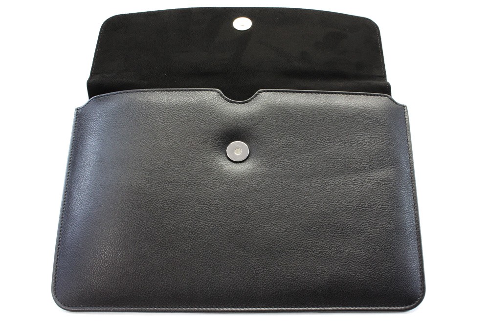 Černý kožený obal na tablet 119-3812-60