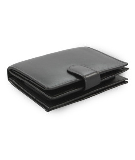 Černá sada dámské kabelky, peněženky a klíčenky 412-3013-9769-2418-60