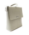 Šedobéžová sada dámského batohu, etue a klíčenky 412-1660-0025-2418-24