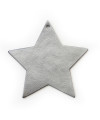 Tmavě stříbrná vánoční ozdoba hvězda 619-1216-29