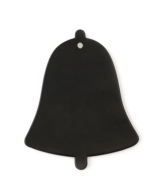 Černá vánoční ozdoba zvonek 619-1213-60