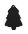 Černá vánoční ozdoba stromeček 619-1215-60