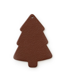 Hnědá vánoční ozdoba stromeček 619-1215-41