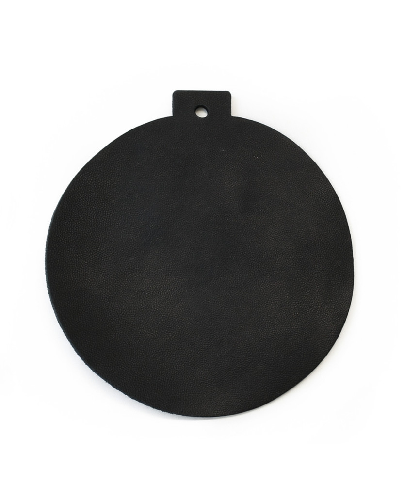 Černá vánoční ozdoba baňka 619-1211-60