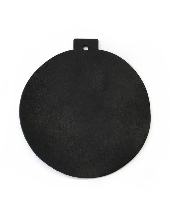 Černá vánoční ozdoba baňka 619-1211-60