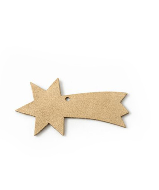 Zlatá vánoční ozdoba kometa 619-1214-01