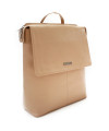Béžový městský kožený batoh 311-1660-82