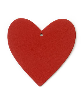 Červená sada kožených vánočních ozdob 412-1310-31