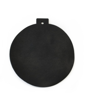 Černá sada kožených vánočních ozdob 412-1310-60