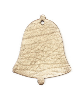 Zlatá sada kožených vánočních ozdob 412-1310-01