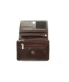 Hnědá pánská kožená dokladová etue 611-2410-40