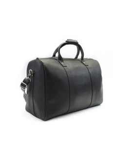 Černá kožená cestovní taška 217-3232-60