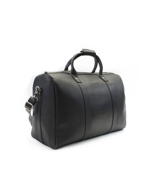 Černá kožená cestovní taška 217-3232-60