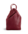 Dámský kožený batůžek burgundy 311-1184-34