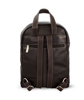 Černý kožený batoh 311-1717-60/40