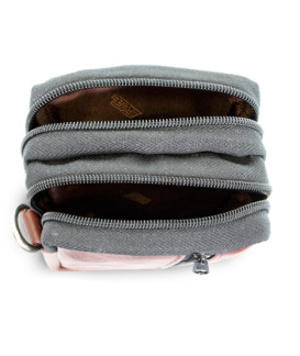 Hnědá kožená dokladová etue 611-6207-40/60